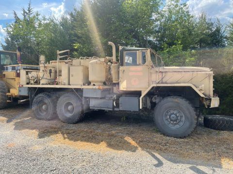 1986 AM General M923 6&#215;6 Fuel &amp; Lube Truck [very low miles] for sale