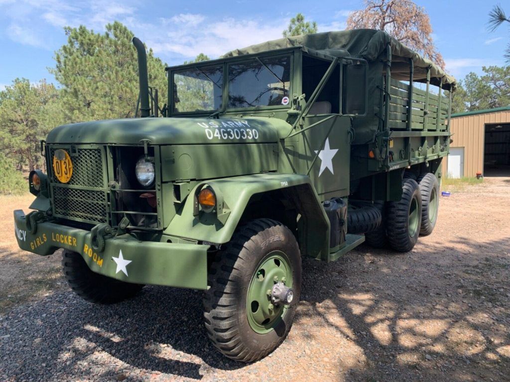 1971 American General M 35-A2 and M 105 Trailer military [outstanding condition]