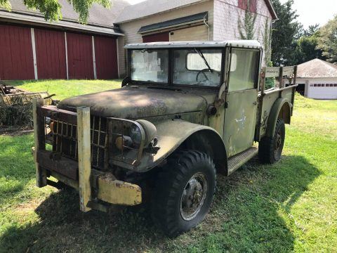 1951 Dodge Military M-37 3/4 Ton Army Truck model T245 Power Wagon for sale