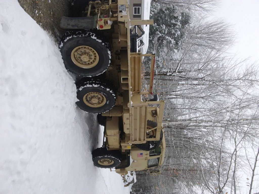 1997 LMTV Military Truck Stewart Stevenson 6×6 5 ton with boss v-plow