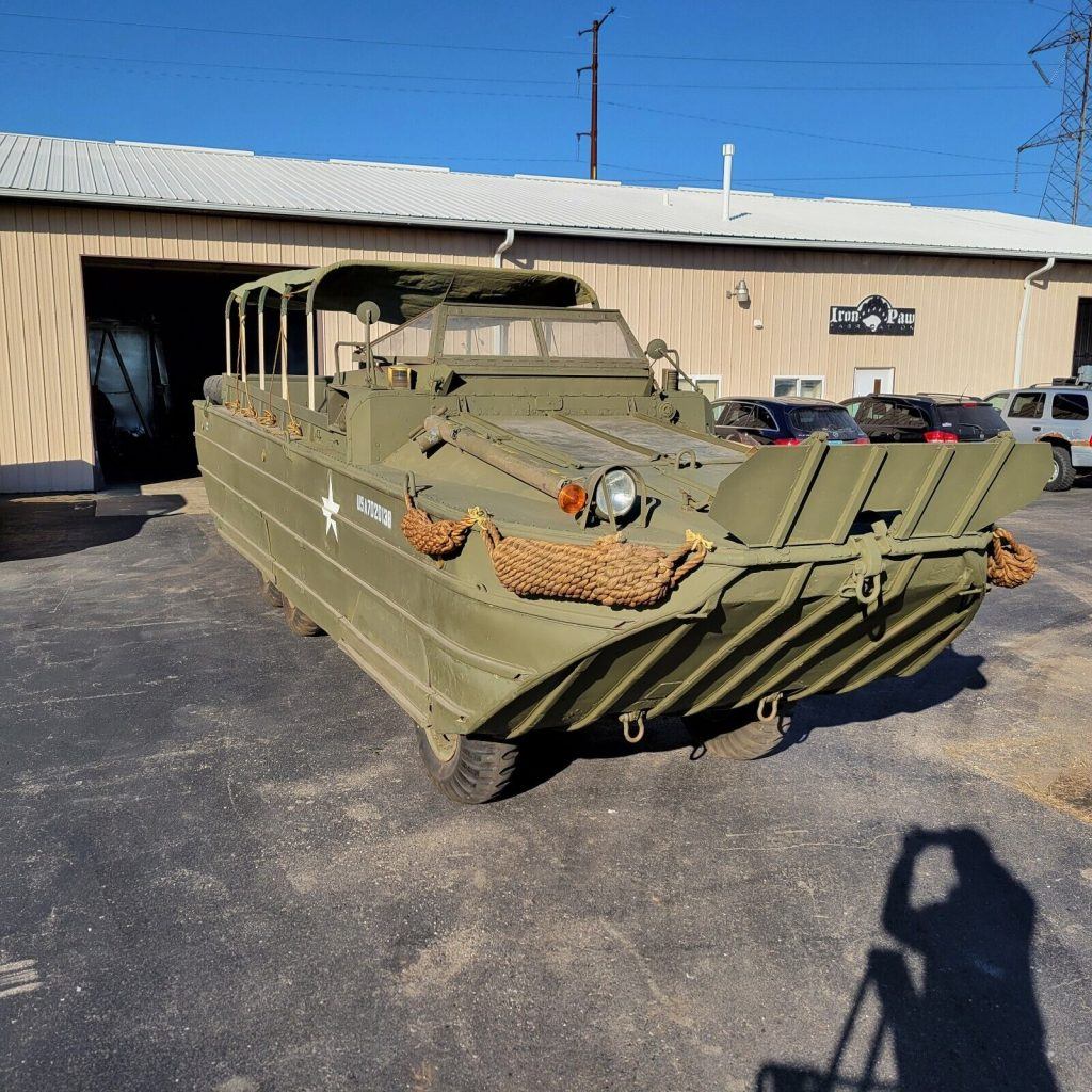 1945 DUKW WWII Military Vehicle Duck 2 1/2 ton 6×6 Parade Ready