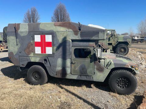 1988 AM General Humvee M997 Military &#8211; Ambulance Body- Rare! Diesel, Low Miles for sale