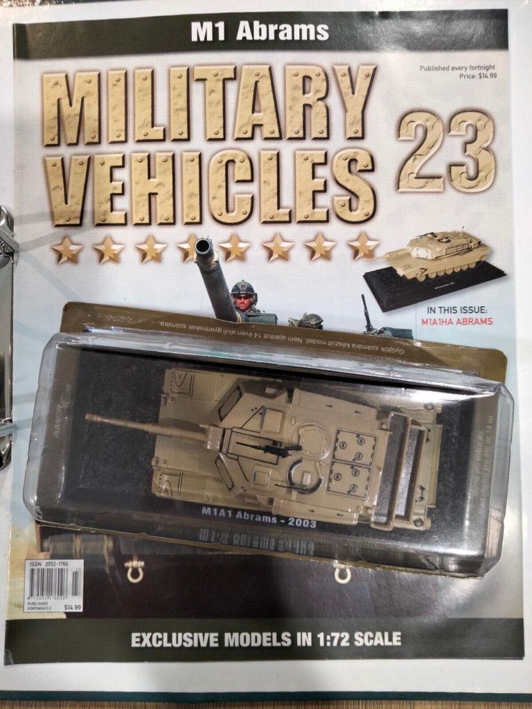 Amercom Military Vehicles Collection Model 1:72 25 pcs Retail