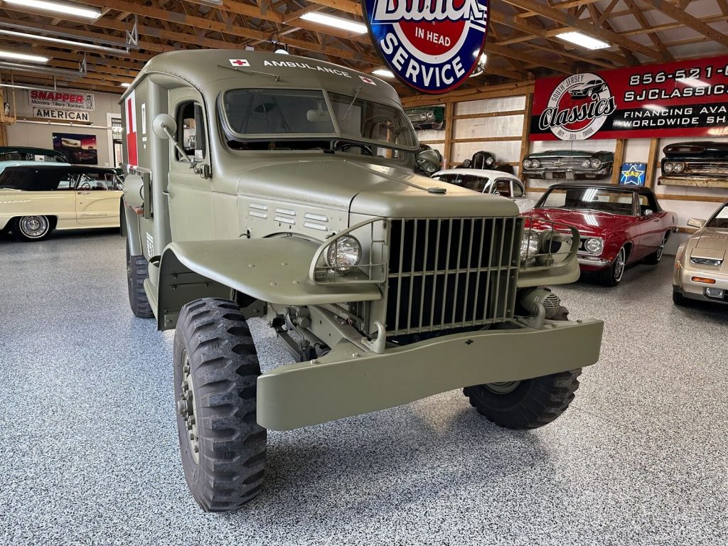1943 Dodge Wc-54 Power Wagon Ambulance WWII – Frame Off Restoration 4×4