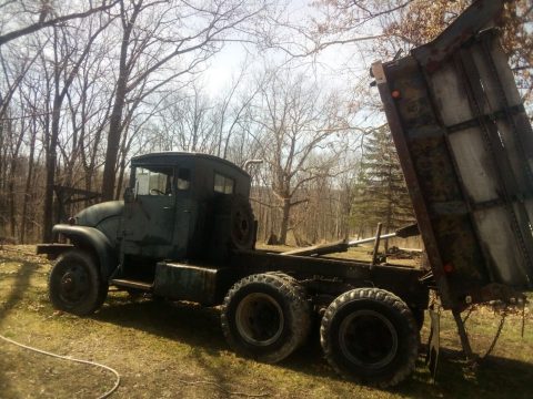 1953 gmc 6&#215;6 Duce-N-Half dump Truck Xm215 for sale