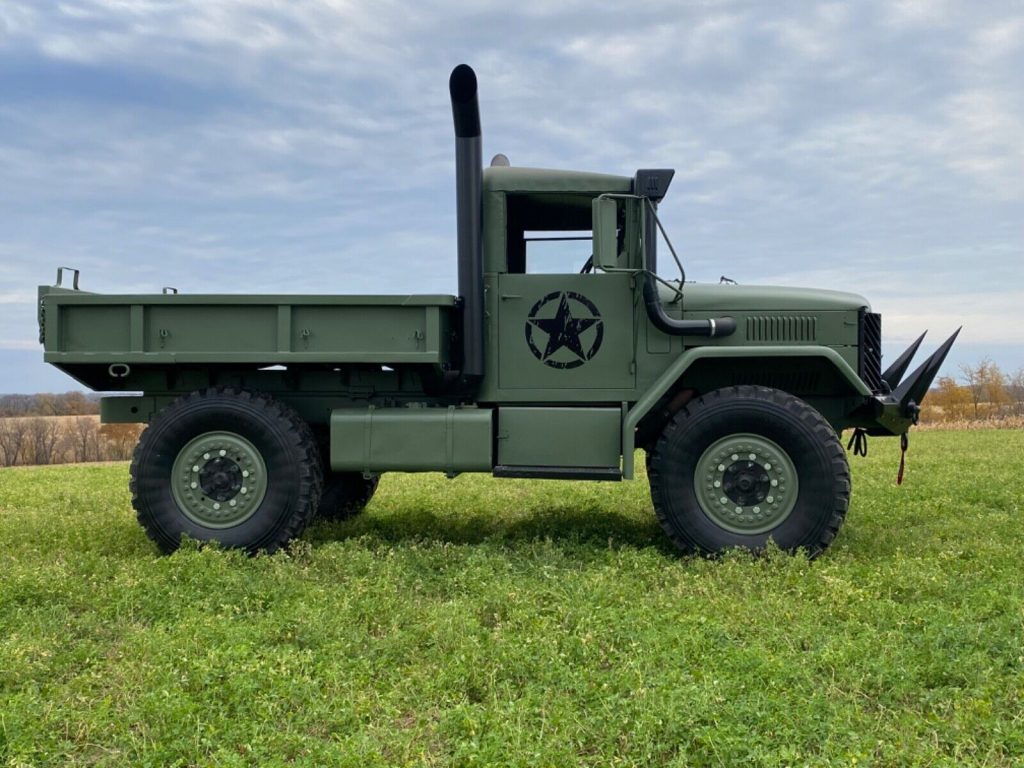 1977 M35a2 Military Truck Duece and a half 2-1/2 ton That’s been Bobbed