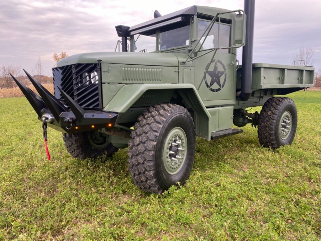 1977 M35a2 Military Truck Duece and a half 2-1/2 ton That’s been Bobbed