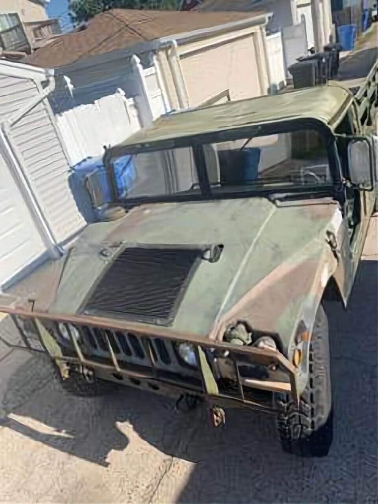 1987 AM General Humvee Military Vehicle