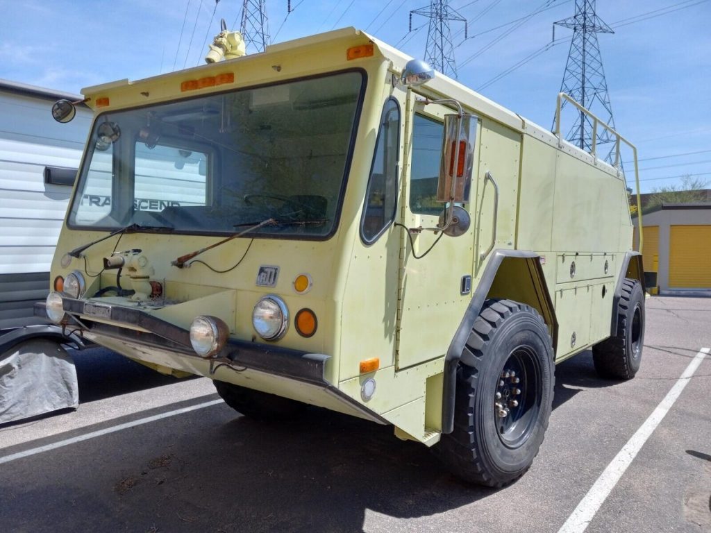 Amertek Cf4000l Fire Truck Expedition RV Prepper 4X4 Like Unimog ARFF
