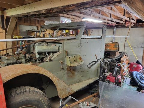 WW2 M3A1 Whites Halftrack half done save time for sale