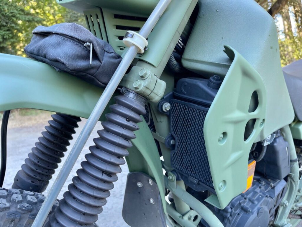 1992 M1030 USMC Hayes/kawasaki Military Motorcycle – Like New From Museum