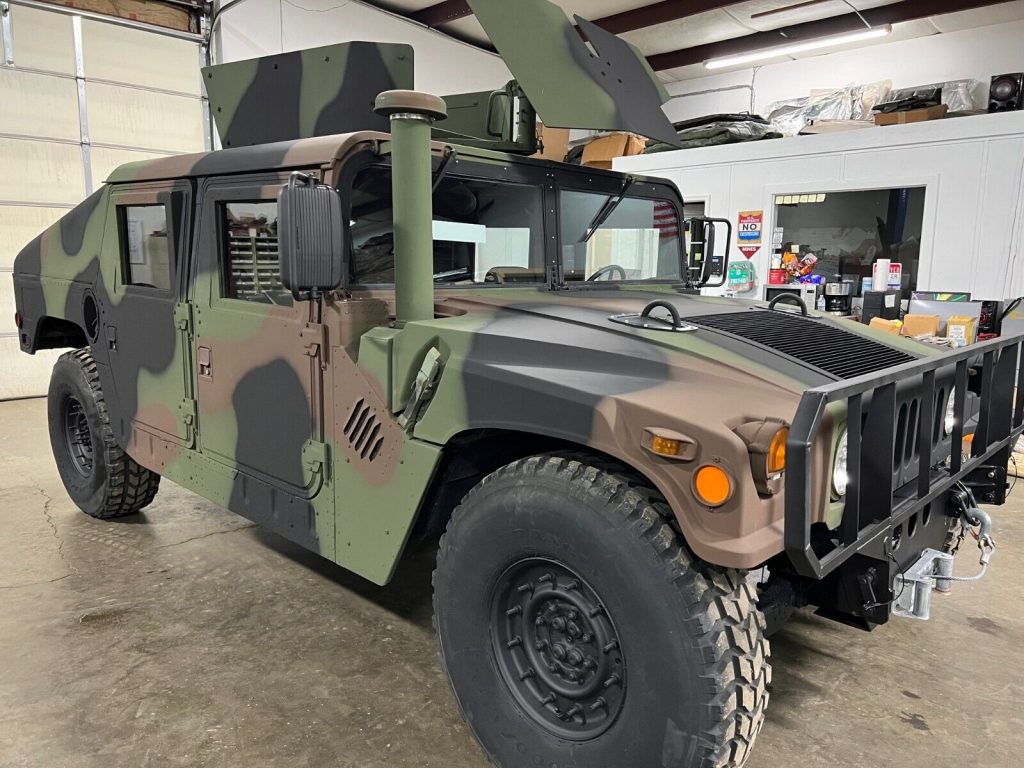 2000 AM General Armored M1045a2 Hmmwv GEP 6.5L Diesel, Only 902 Miles, Turret H1