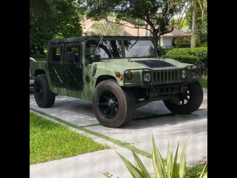 2002 Hummer Humvee H1 New Air Conditioner, Doors, Roof, Tires, Rims, FL Title for sale