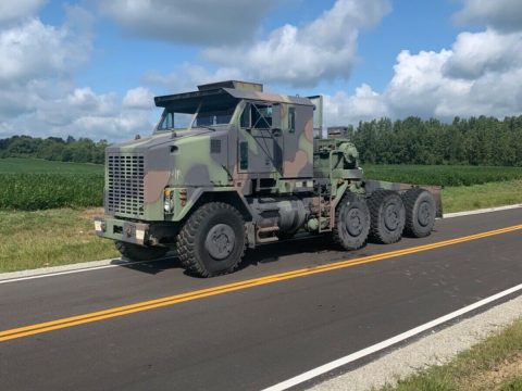 2001 Oshkosh M1070 HET 8&#215;8 Winch Truck Military Vehicle Army Tractor Ohio Title for sale