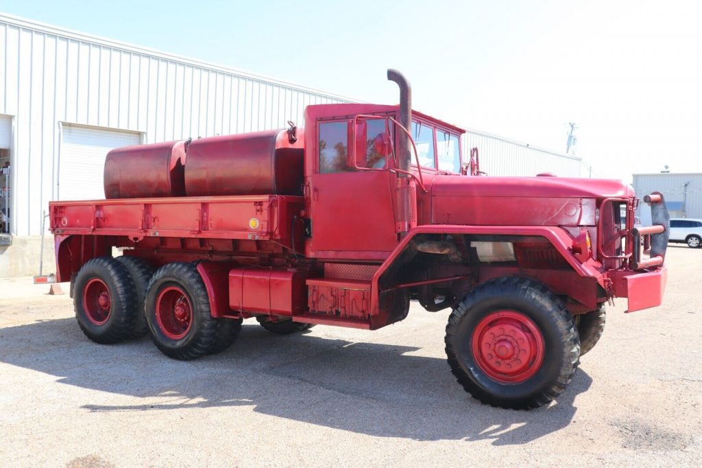 1975 Kaiser Jeep M818 5 Ton 6×6 Military Truck with 2 x 600gal Aluminum Tanks