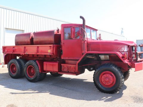 1975 Kaiser Jeep M818 5 Ton 6&#215;6 Military Truck with 2 x 600gal Aluminum Tanks for sale