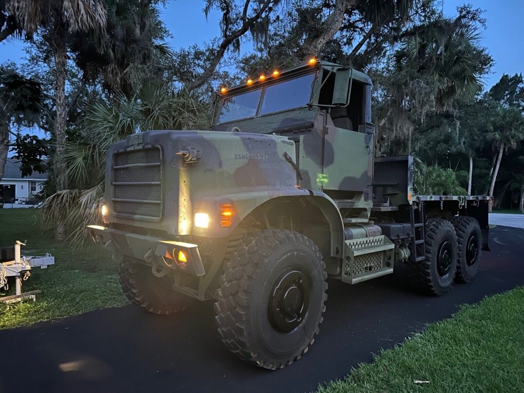 2003 Amk23a1 MTVR 7 ToN 6X6 Military Cargo Truck Only 820 Miles