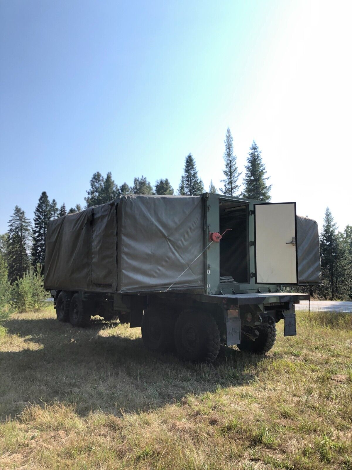 US Military Oshkosh Mk48/14 Overland Camping rig for sale