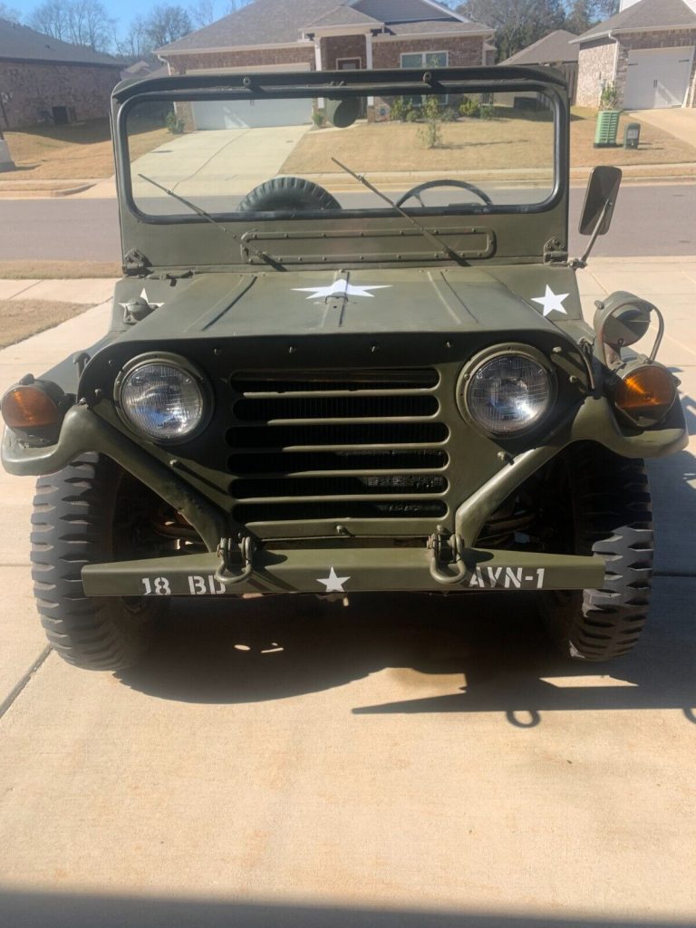 1974 M151a2 Military Jeep