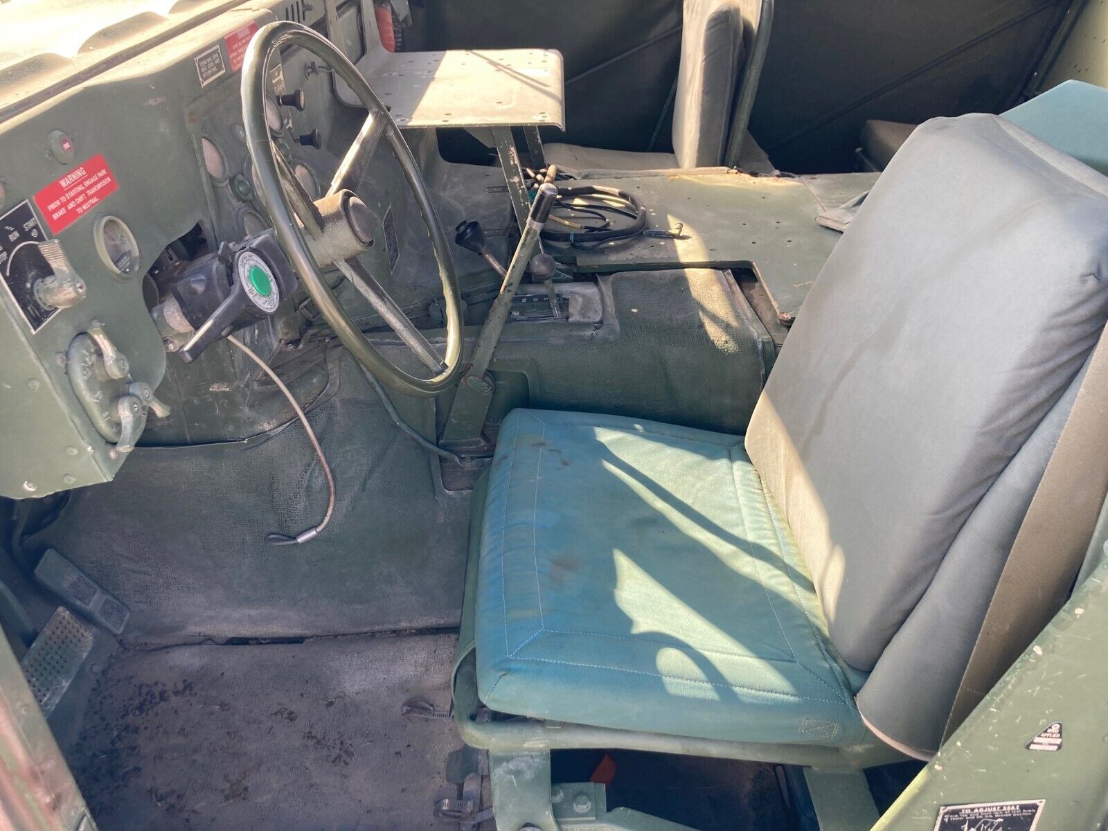 1990 4-Door C-Pillar 6.2L Diesel Military Humvee 18K Miles w/ Title for ...