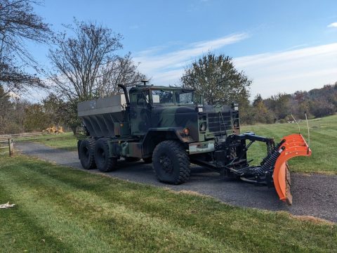 Military Trucks for Sale, Snow Plow Truck, M931a2 5 Ton with Spreader and for sale