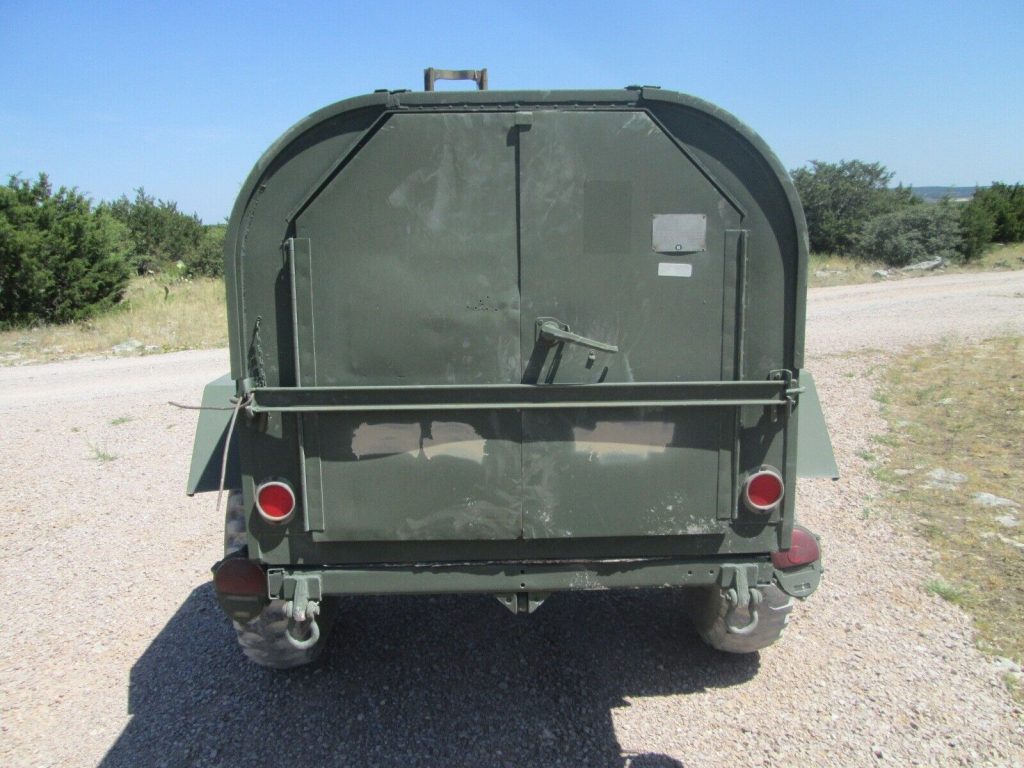 US Army Trailer, Portable Pioneer Tool Outfit Electrical Tools, Air Droppable