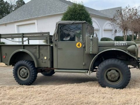 Two 1953 Dodge M37 3/4 Ton Army Trucks for sale