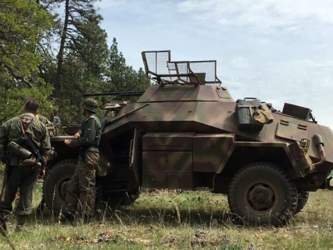 German Armored car Sdkfz 222 Replica for sale