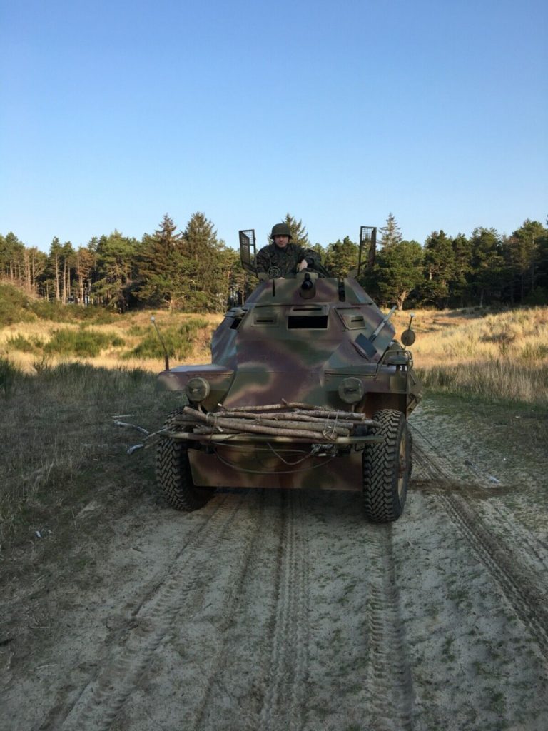German Armored car Sdkfz 222 Replica