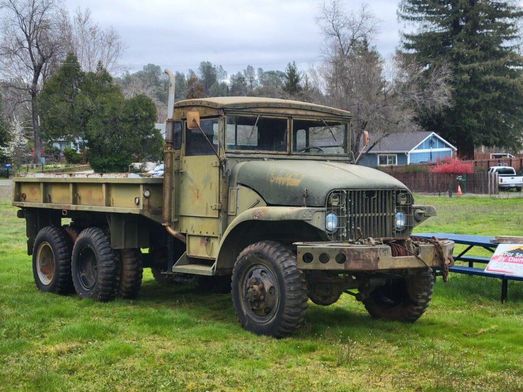 1952 GMC PAIR M211 & M135 Military 1.5 Duece Half Trucks