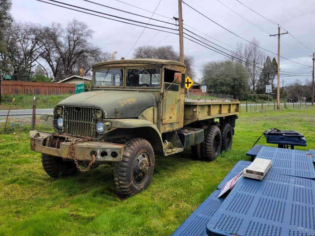 1952 GMC PAIR M211 & M135 Military 1.5 Duece Half Trucks