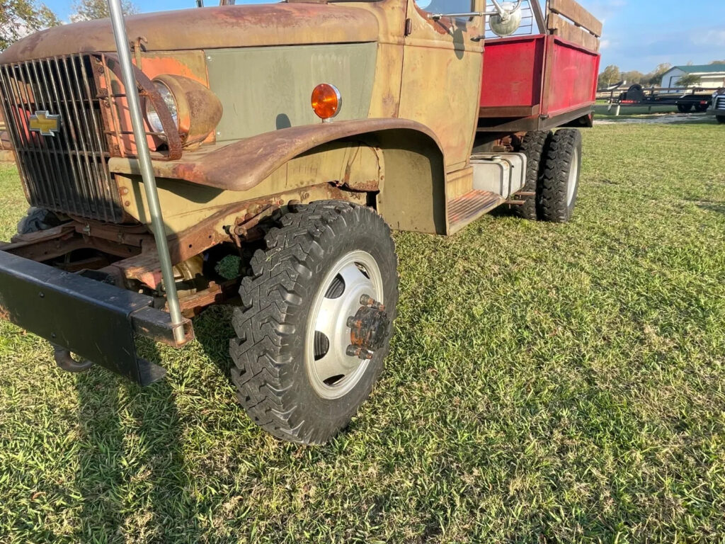 1944 Chevrolet G7107 4×4 – 1.5 ton Low Miles Will Trade