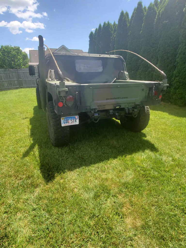 1993 Hmmwv Humvee Military Vehicle