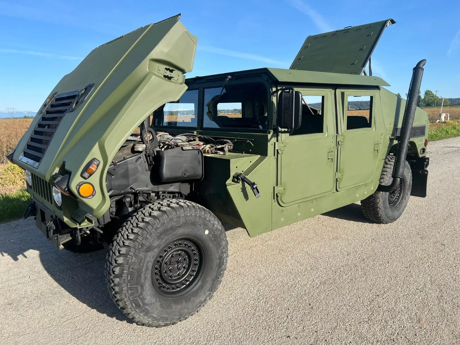 2006 Am General Turbo Diesel, 4 Speed W/od, A/C Hmmwv Humvee H1 Hummer