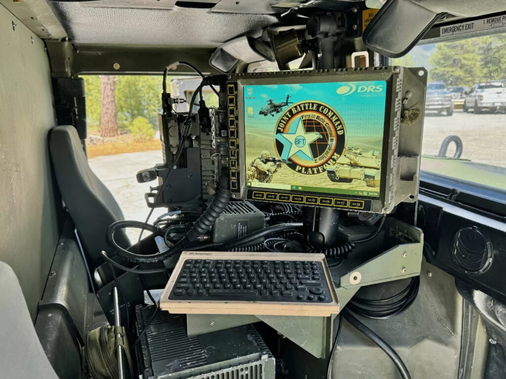 2009 Armored M1152a1 REV Hmmwv W/radios and BFT Computer