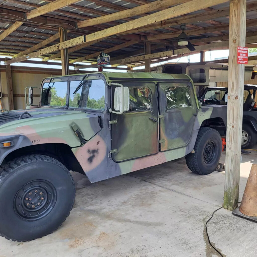 2010 1097r1 3 Speed Hmmwv Humvee Military Vehicle