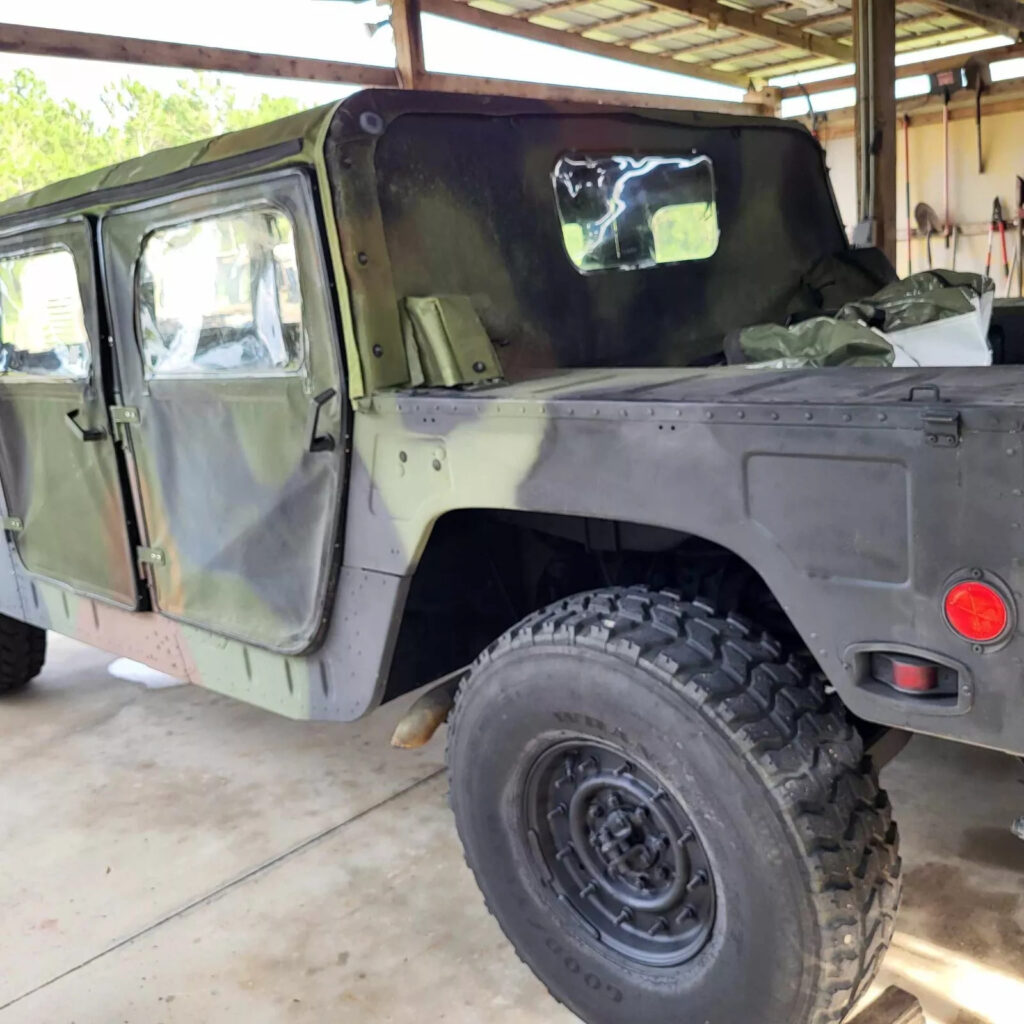 2010 1097r1 3 Speed Hmmwv Humvee Military Vehicle