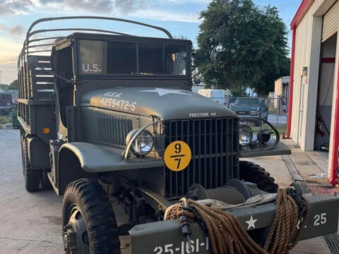 Military Truck 1944 CCKW 353 Winch Truck for sale