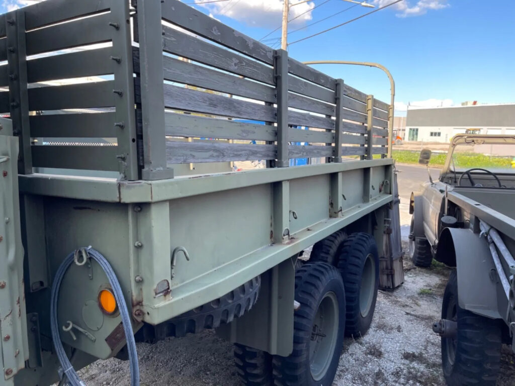 Military Truck 1944 CCKW 353 Winch Truck