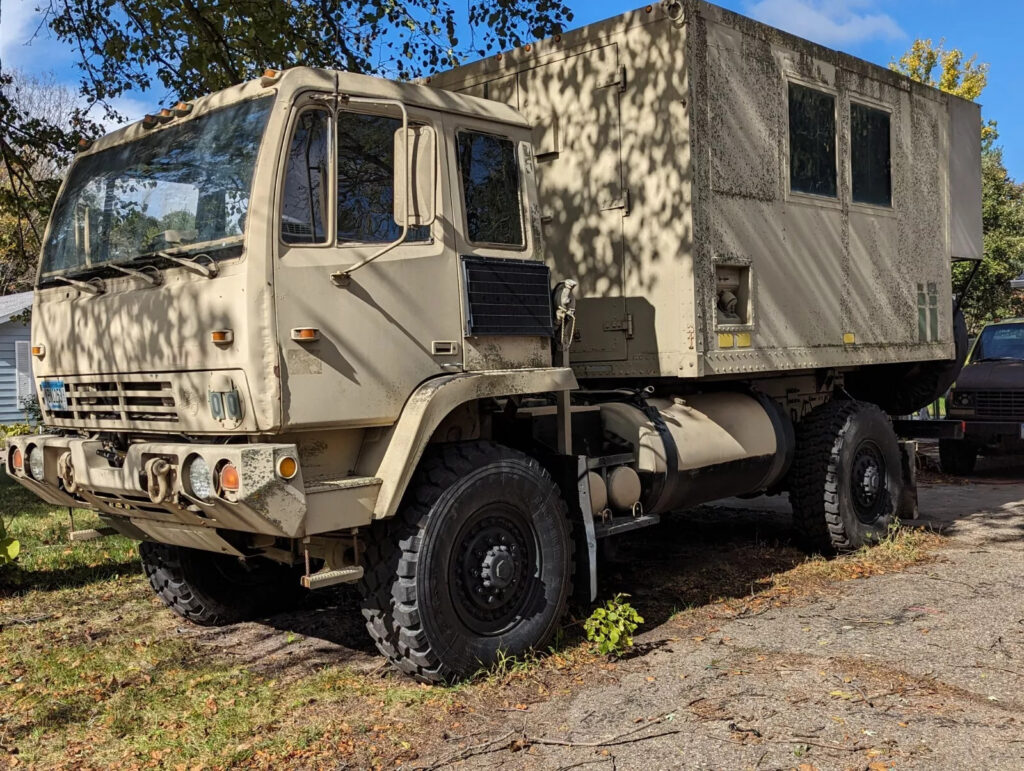 1994 Stewart & Stevenson LMTV M1079 SHTF Van Shelter Overland RV Camper Bug out