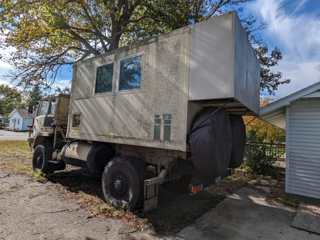 1994 Stewart & Stevenson LMTV M1079 SHTF Van Shelter Overland RV Camper Bug out