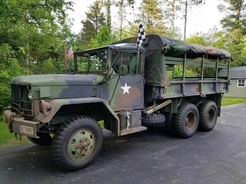 Am General M35a2c Deuce and a Half Truck 1973 – Very Good Condition