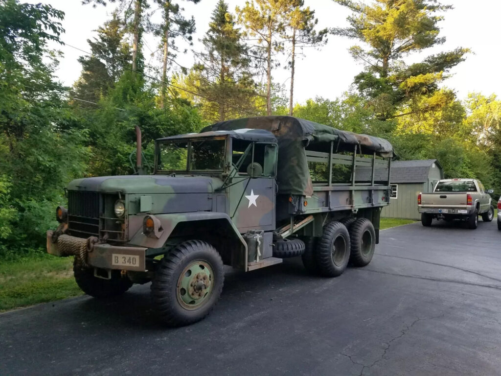 Am General M35a2c Deuce and a Half Truck 1973 – Very Good Condition