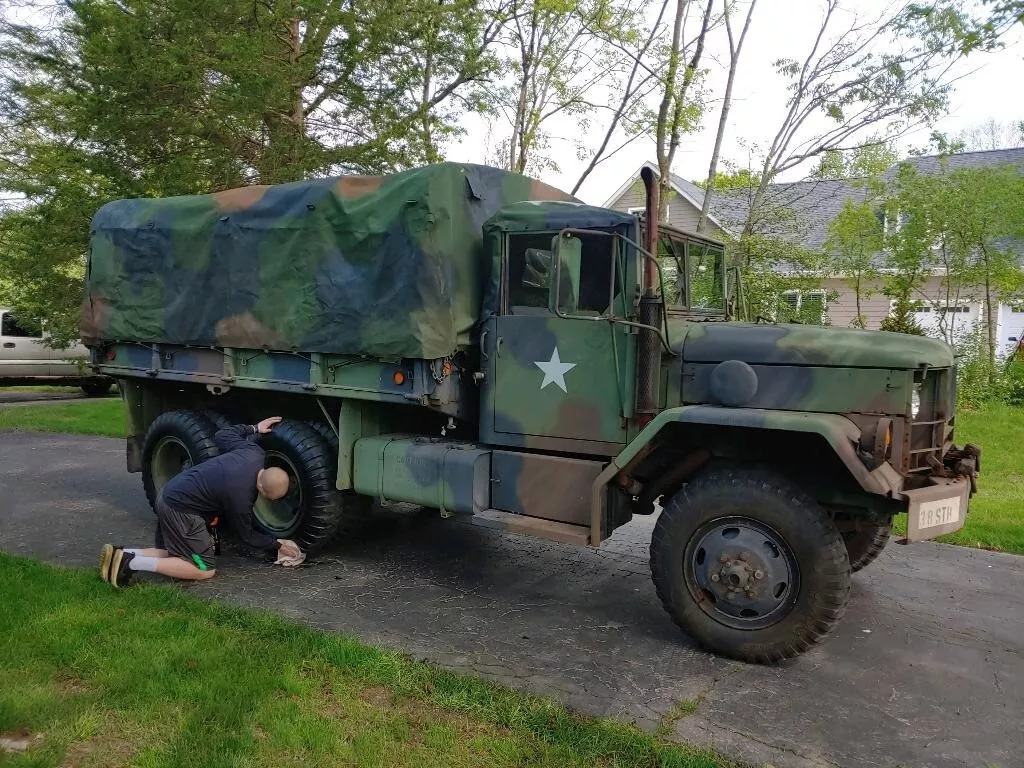 Am General M35a2c Deuce and a Half Truck 1973 – Very Good Condition