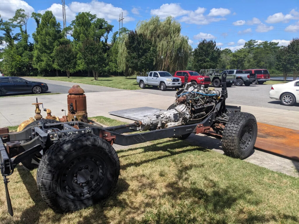 Humvee 2010 Am General ECV2 TYPE 1165 REV D Rolling Chassis 0 Miles