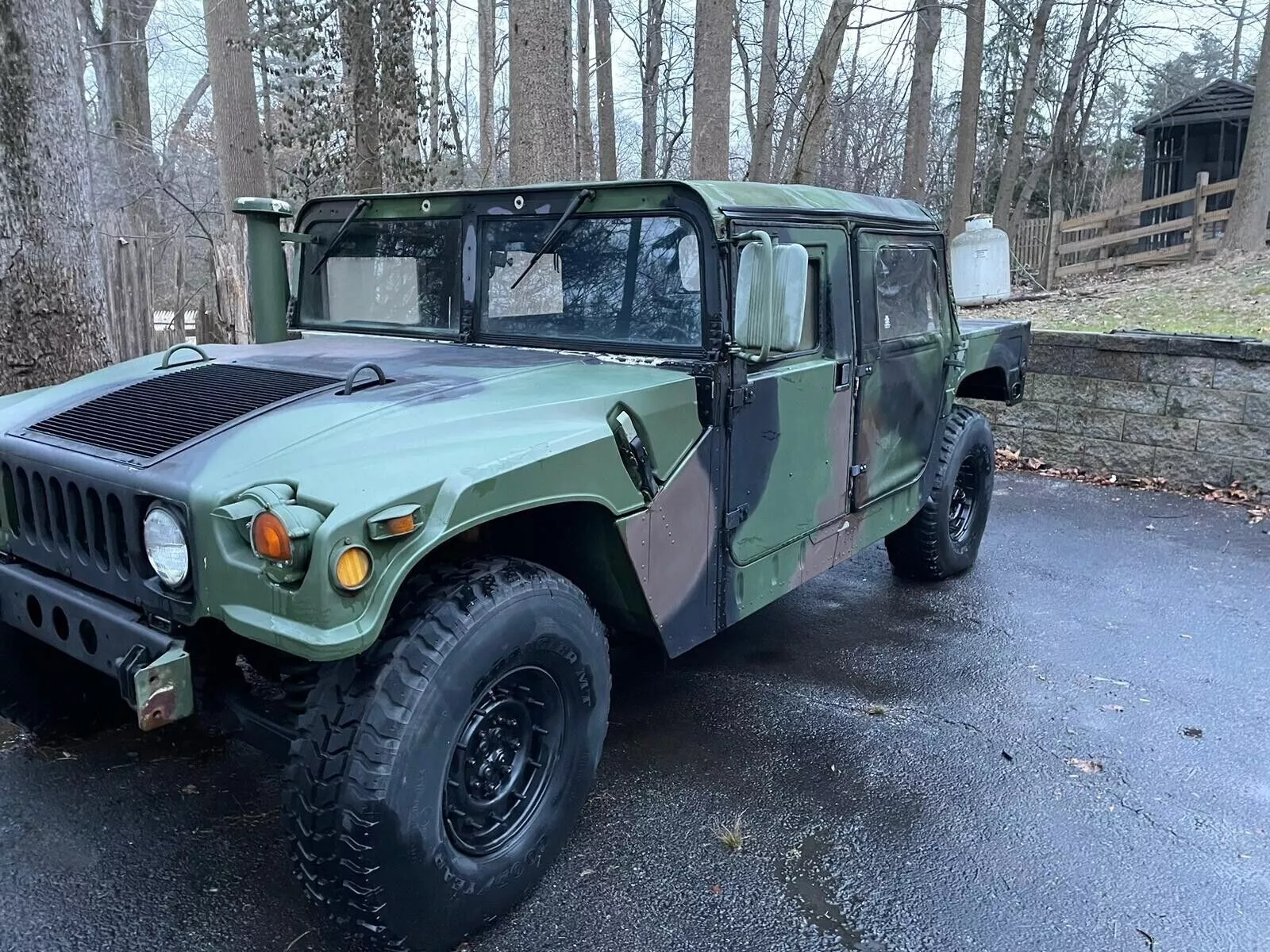 1986 Am General M998 Hmmwv 4 Door Soft Top W/truck Body S/N 016251