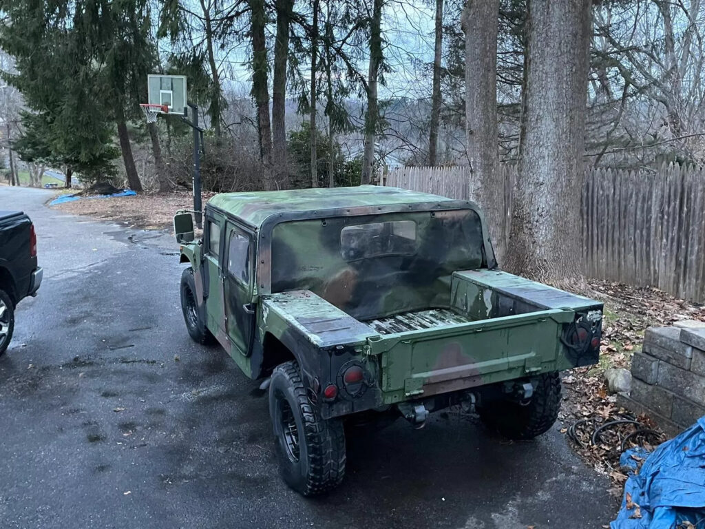 1986 Am General M998 Hmmwv 4 Door Soft Top W/truck Body S/N 016251