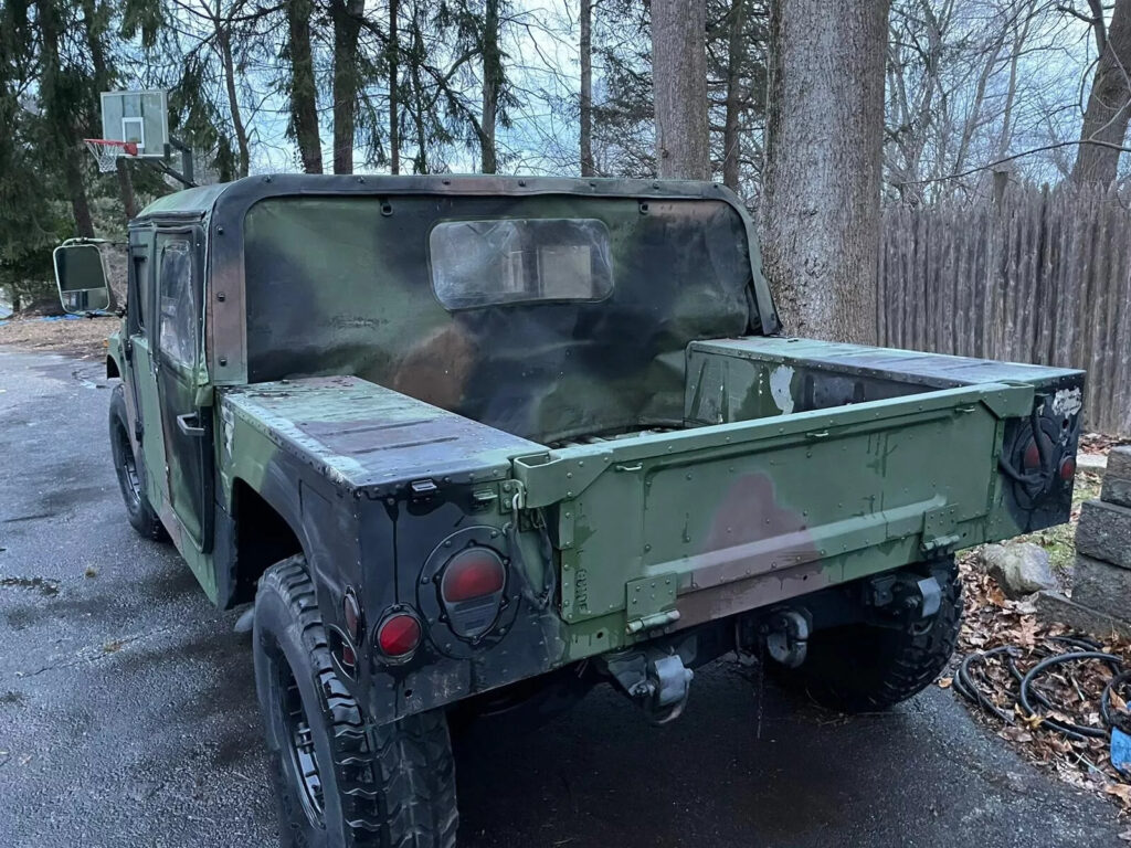 1986 Am General M998 Hmmwv 4 Door Soft Top W/truck Body S/N 016251