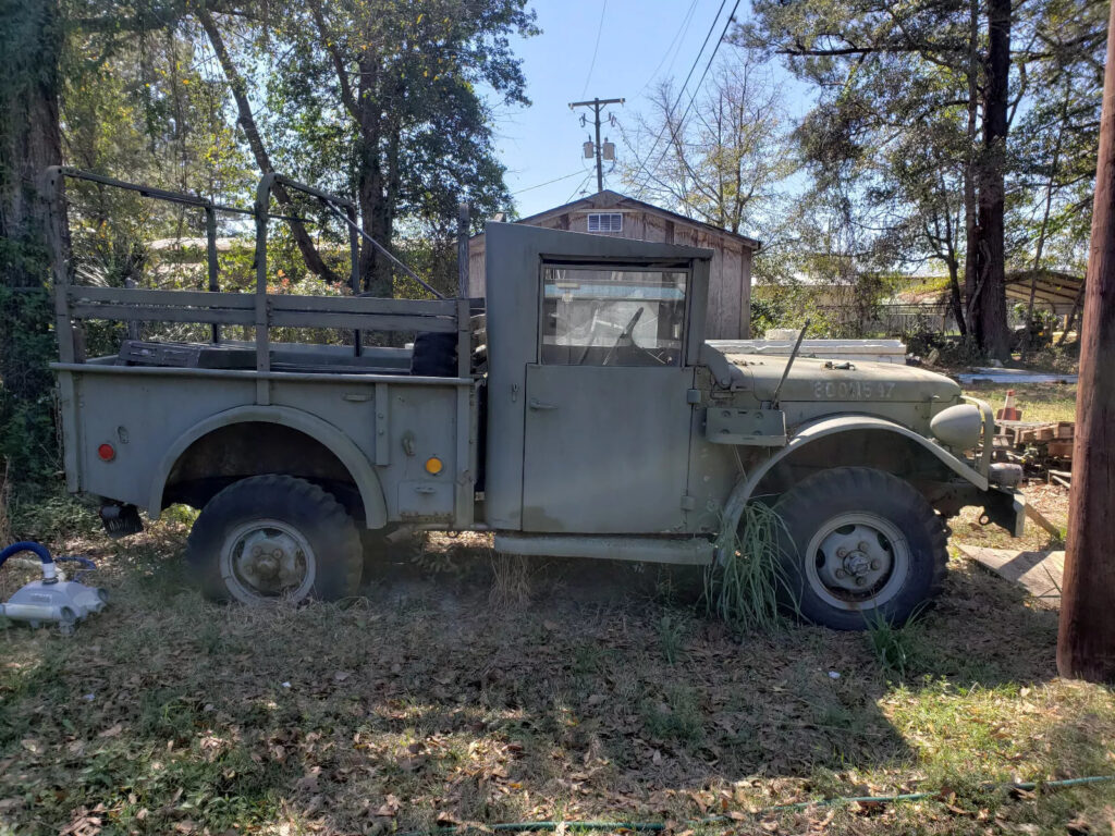 Historic Military Truck,1951 Dodge M37,braden Winch,all Original and Complete