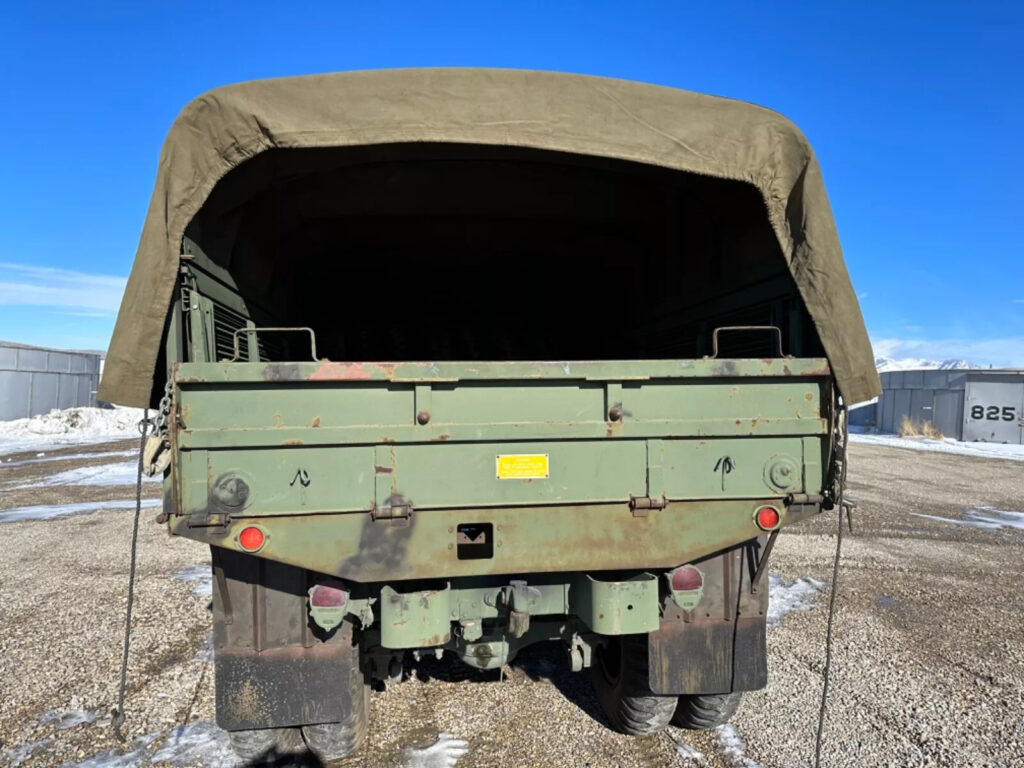 M35 A2C 2 1/2 Ton Cargo W/winch Hd Cab Air Shift Transfer W M105 1 trlr